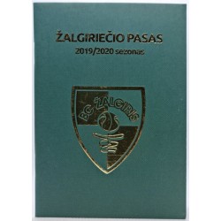 copy of 2016 Žalgiriečio pasas