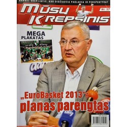 2013 Žurnalas "Mūsų krepšinis"
