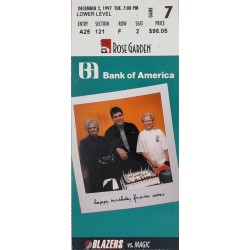 1997 Game ticket