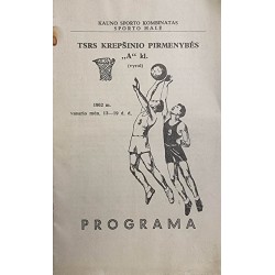 1962m. TSRS krepšinio...