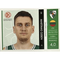 2020 Euroleague stickers...