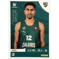 2025-26 Panini Euroleague...